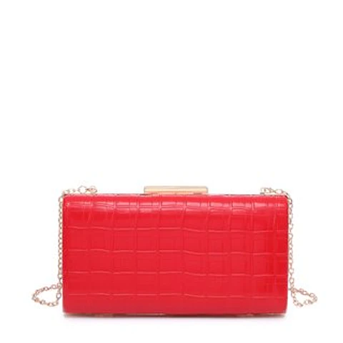 Sac banane texturé avec chaîne dorée sangle confort épaule