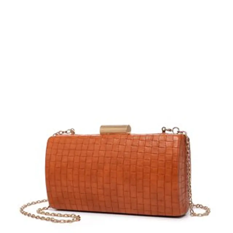 Sac banane carré velours côtelé relief doux cosy rétro 1