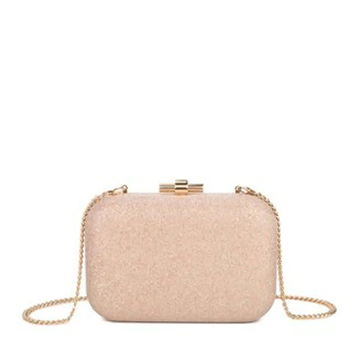 Pochette arrondie pour femme cuir véritable texture grainée luxe 1