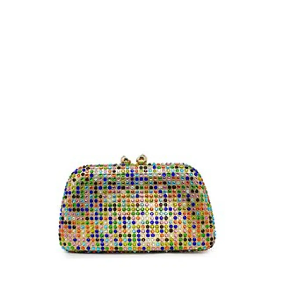 Pochette arrondie femme cuir souple style classique intemporel 1