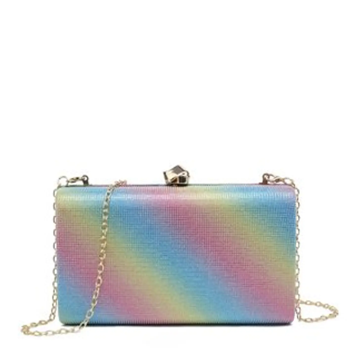 Pochette pour femme ornée de strass éclat glamour nuit chic 1