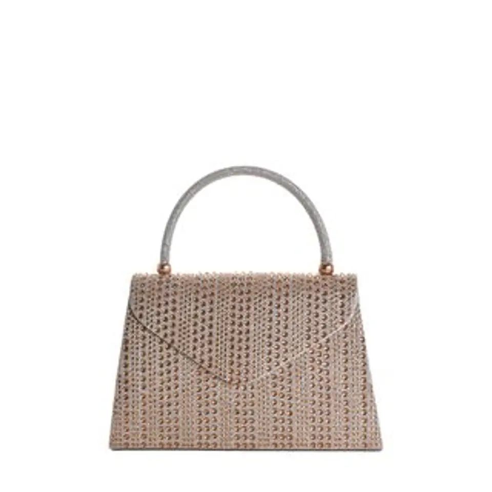 Pochette tendance paillettes fermeture fermoir rétro clic clac 1