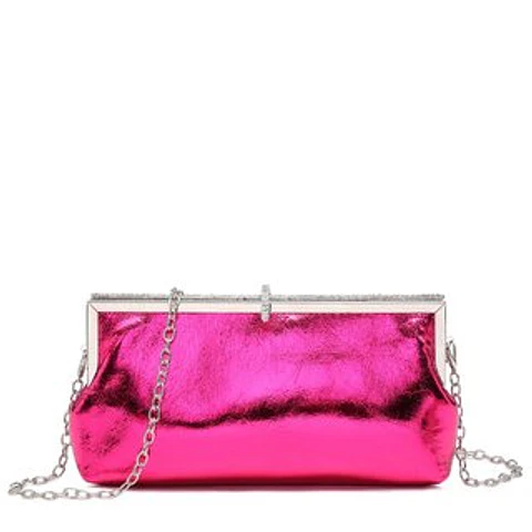 Pochette chic paillettes teintes pastel fraîches estivales plage