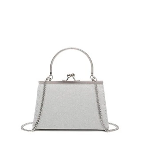 Pochette vintage femme cuir vieilli patine naturelle aspect rétro
