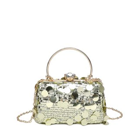 Pochette à sequins pour femme broderie sequins scintillantes glamour
