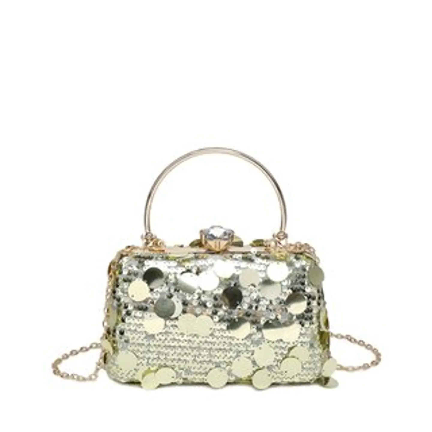 Pochette à sequins pour femme broderie sequins scintillantes glamour 1