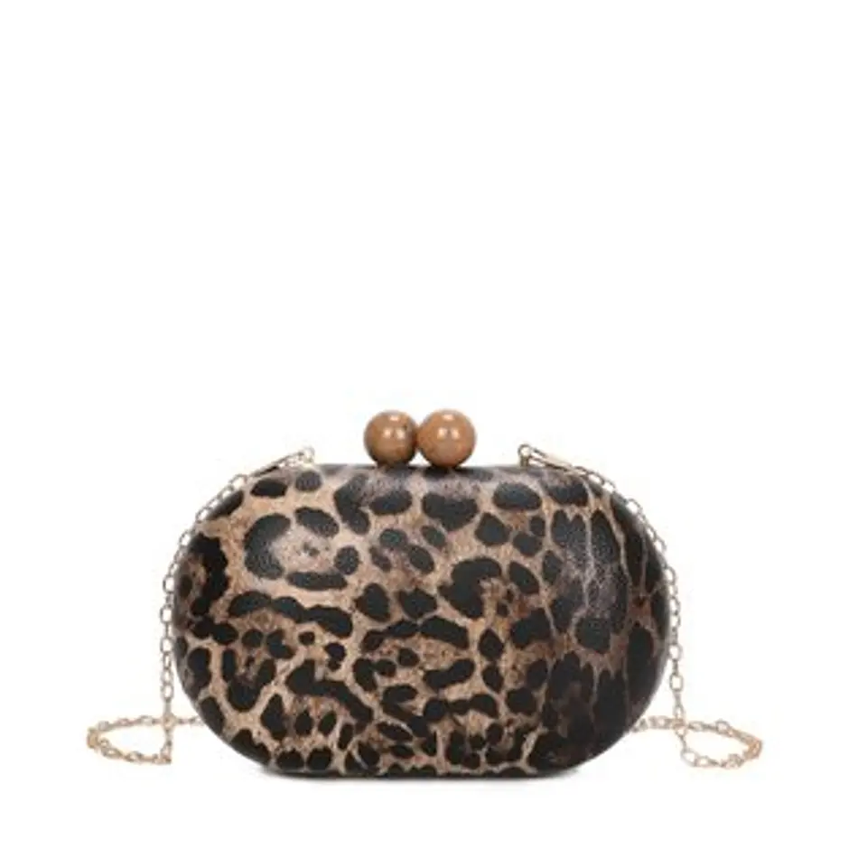 Pochette femme à imprimé tigre motifs sauvages audacieux branchés 1