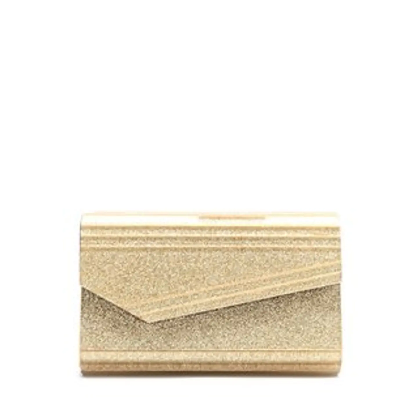 Pochette acrylique miroir reflets argentés glamour haute couture tendance 1