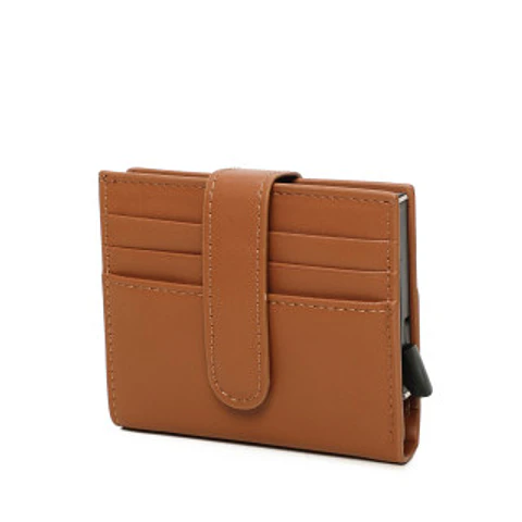 Porte cartes homme cuir grainé saffiano haute résistance