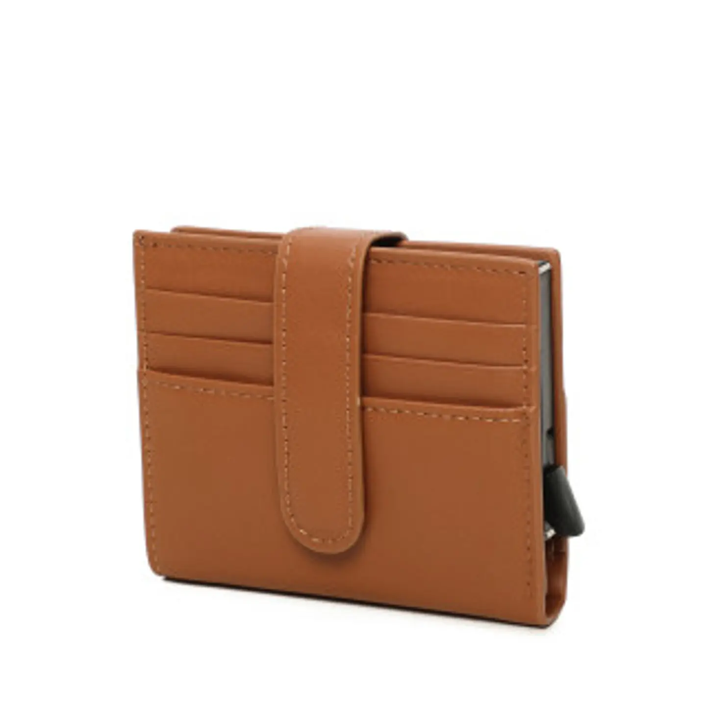 Porte cartes homme cuir grainé saffiano haute résistance 1