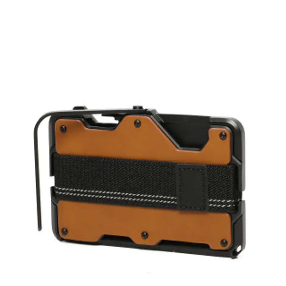 Porte cartes homme cuir lisse style classique intemporel bureau 1