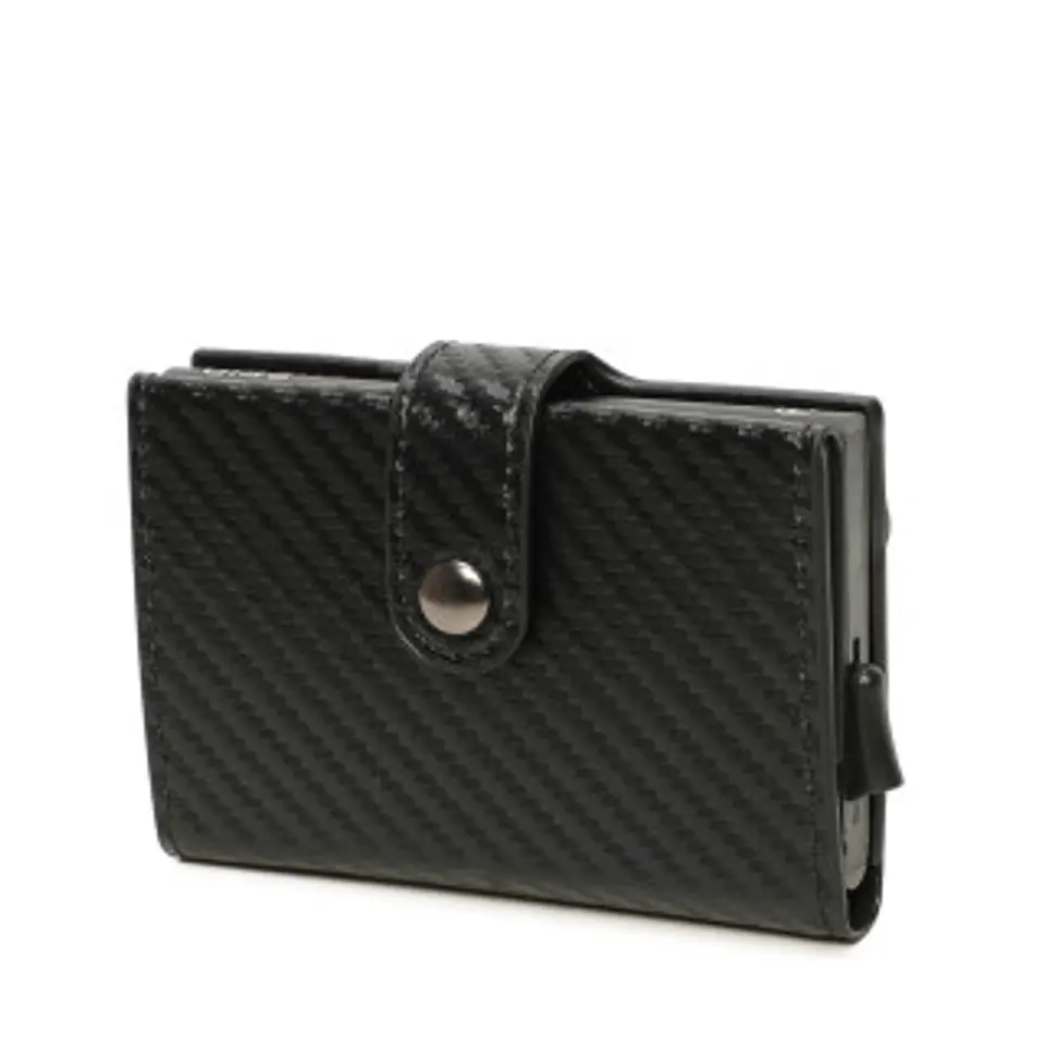 Porte cartes homme cuir nappa texture ultra douce noir 1