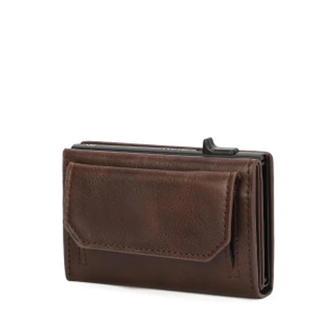 Porte cartes homme cuir vintage aspect vieilli caractère unique
