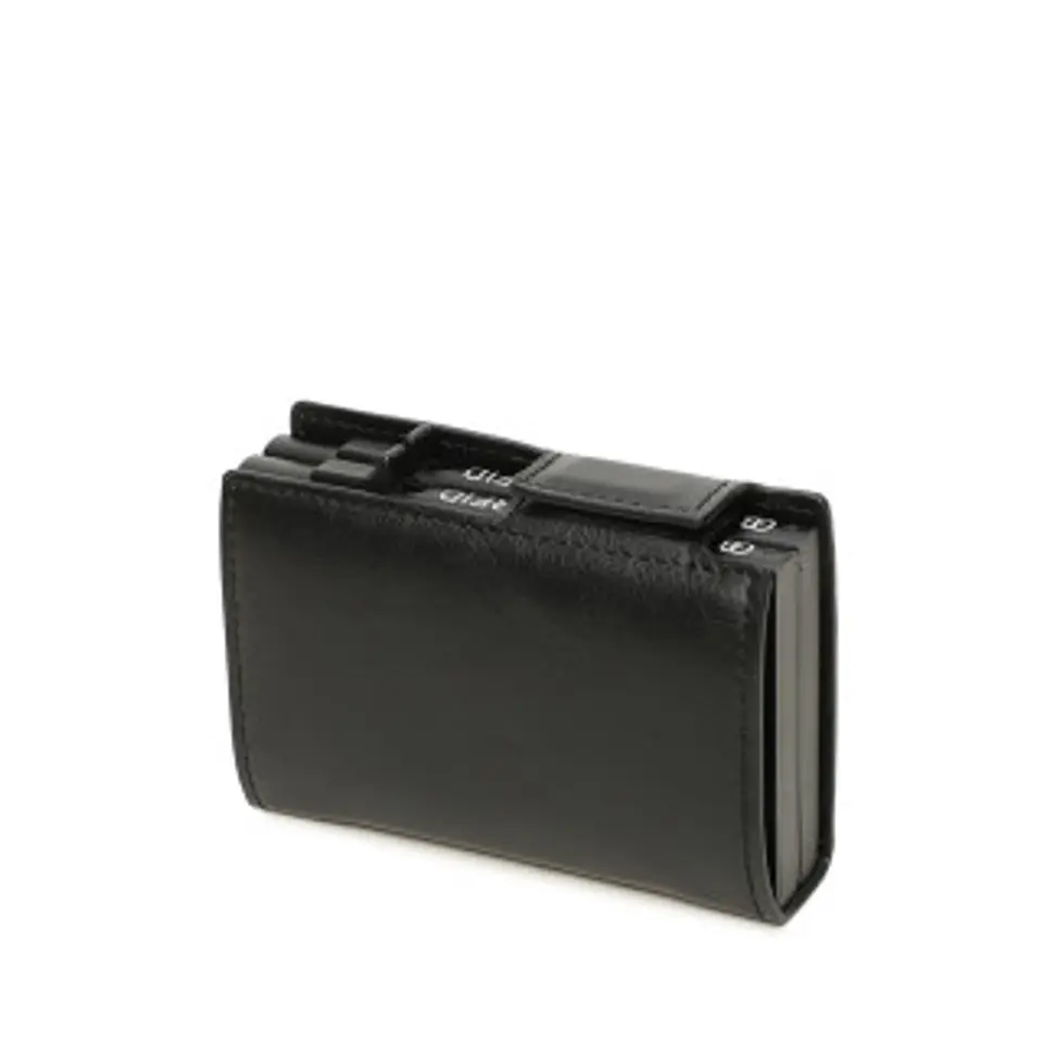 Porte cartes homme minimaliste lignes pures sobriété de luxe elegante 1