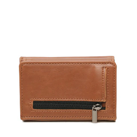 Porte cartes homme de collection cuir gravé relief abstrait créateur