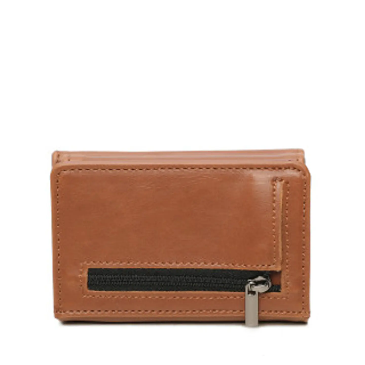 Porte cartes homme de collection cuir gravé relief abstrait créateur 1