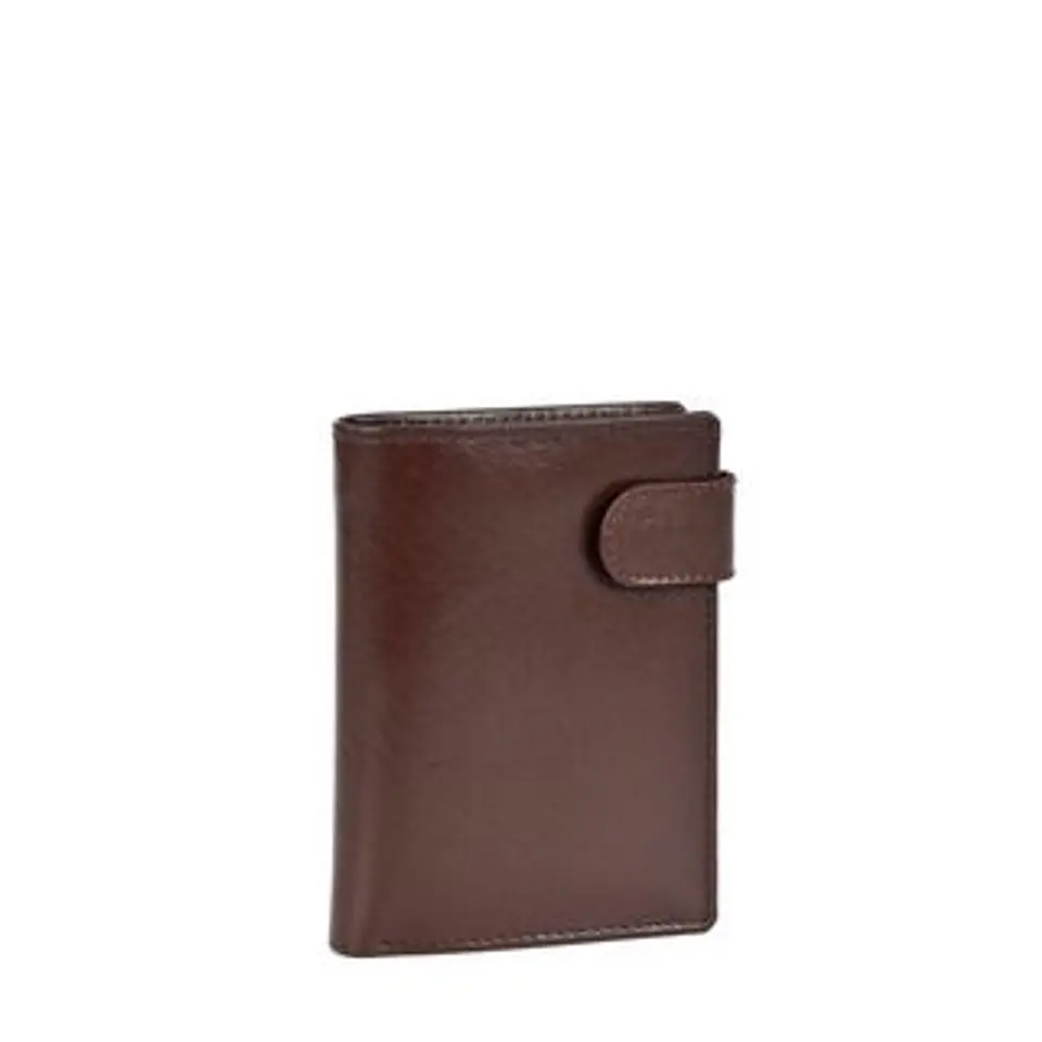 Portefeuille simple cuir homme design minimaliste extra plat 1