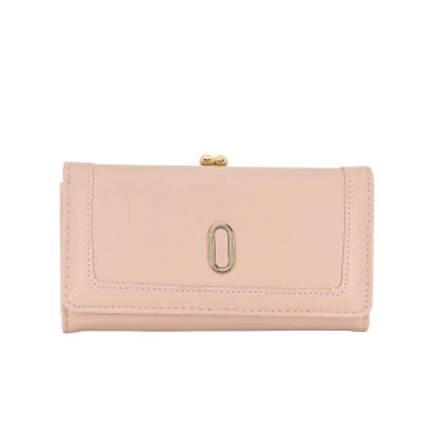 Portefeuille femme imprimé géométrique abstrait palette couleurs tendance