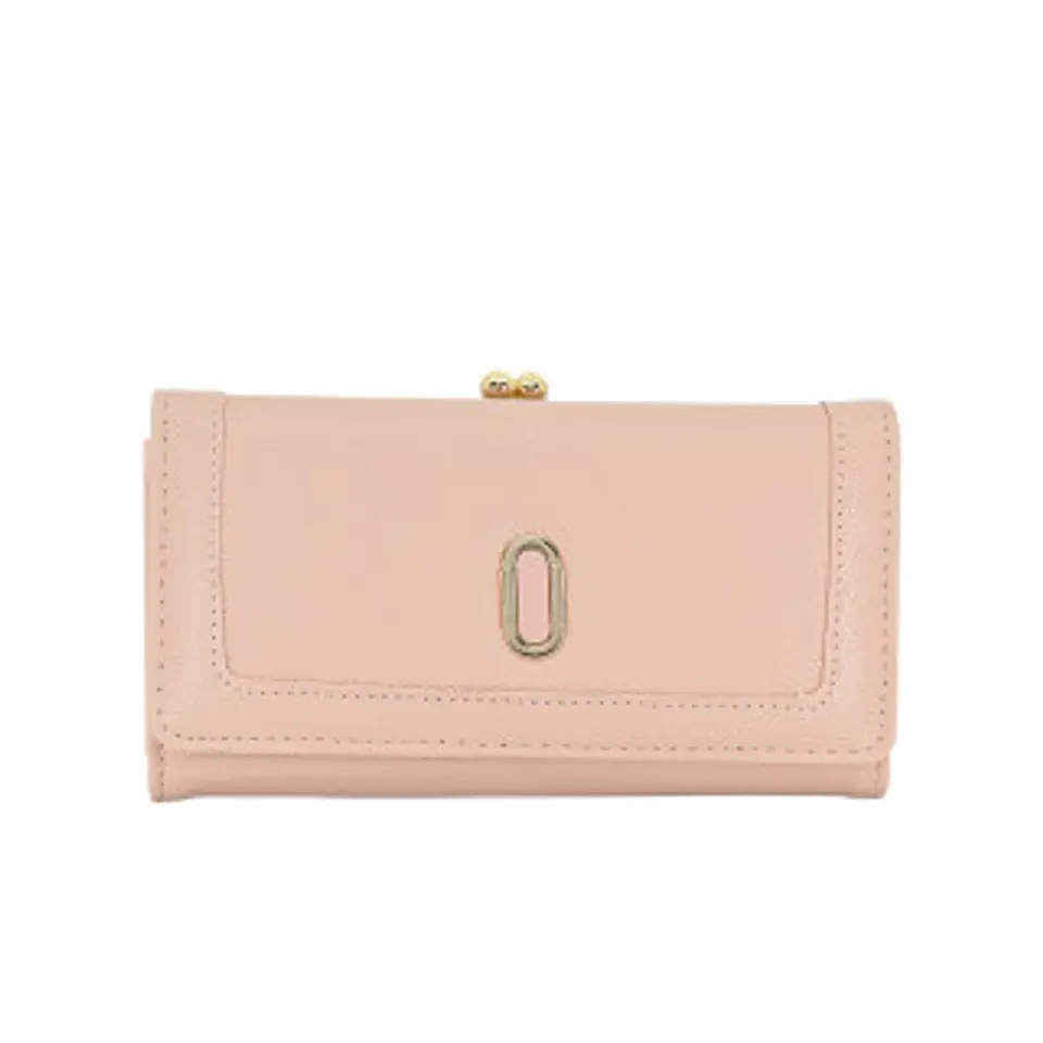 Portefeuille femme imprimé géométrique abstrait palette couleurs tendance 1