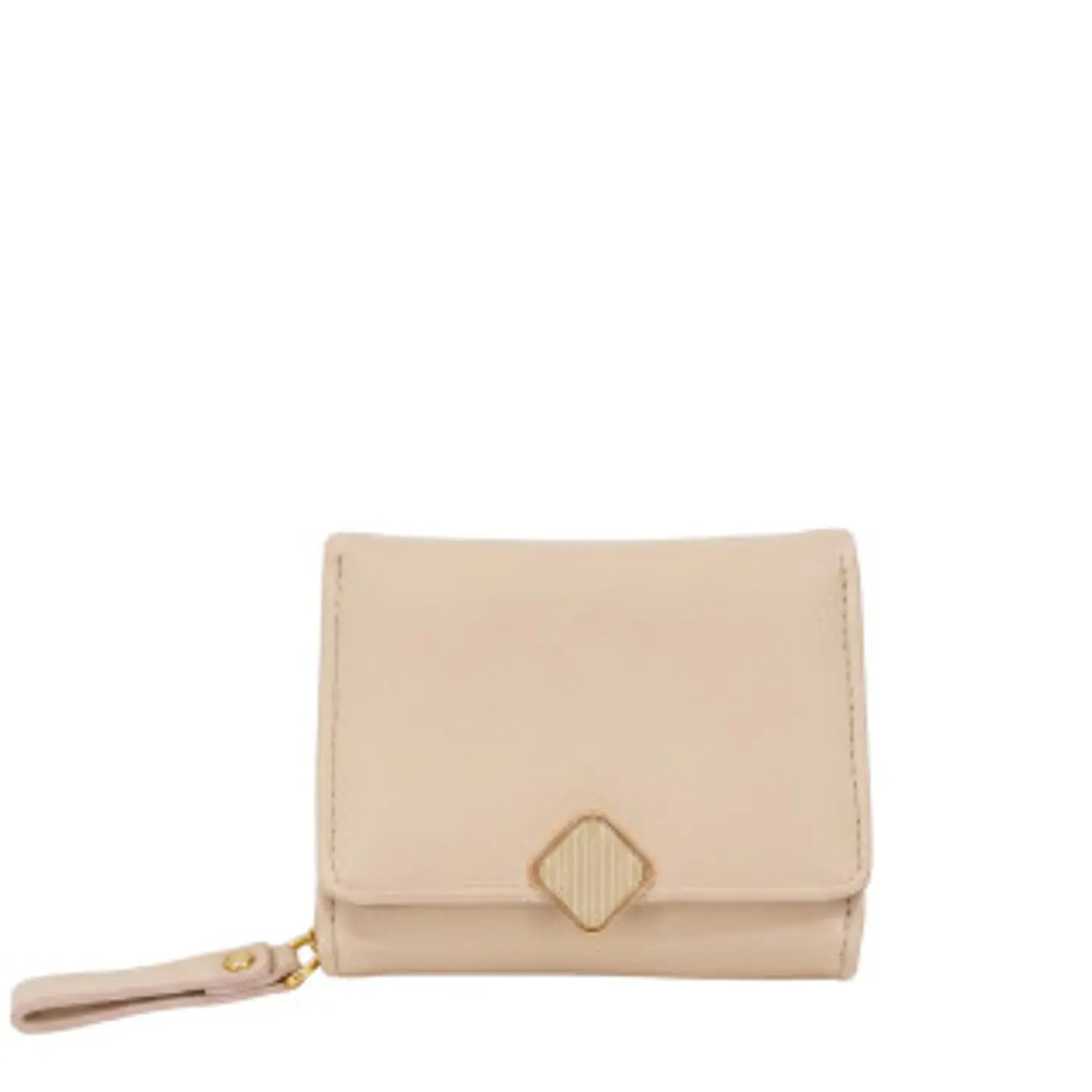 Portefeuille femme motif géométrique losanges texture originale 1