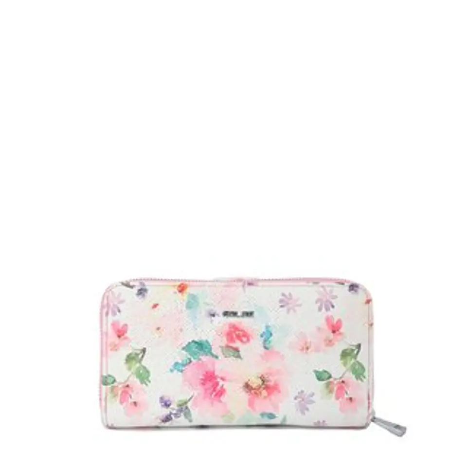 Sac à main femme motif fleuri bouquet champêtre poétique 1