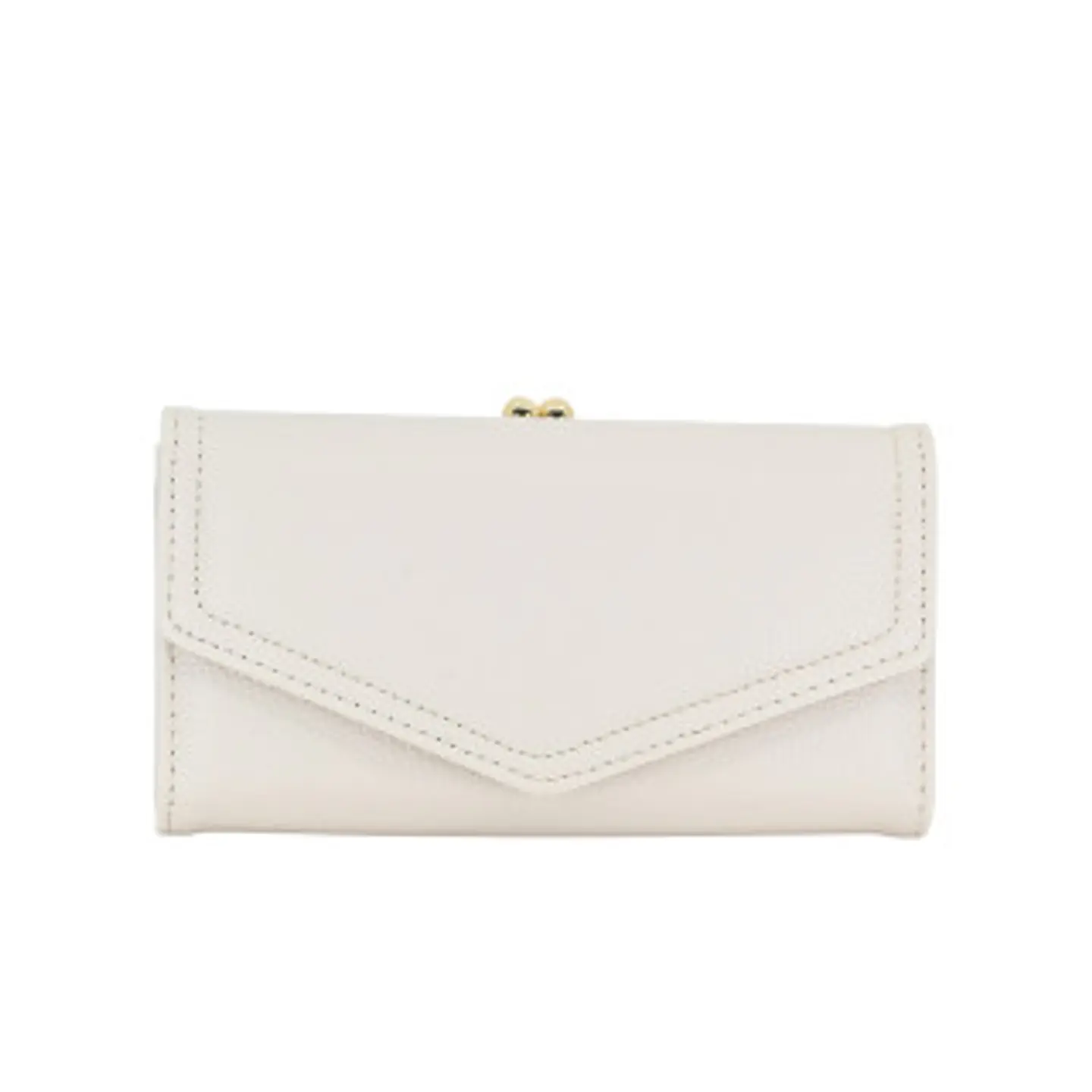 Portefeuille femme fermoir grand père rétro clic clac vintage 1