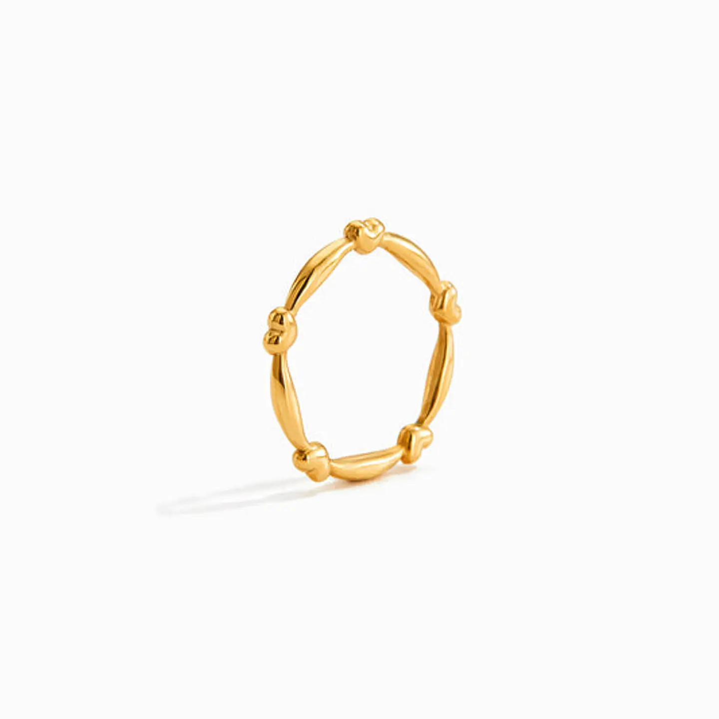 Bague Épurée Géométrique – Acier Inoxydable 17.3mm 1