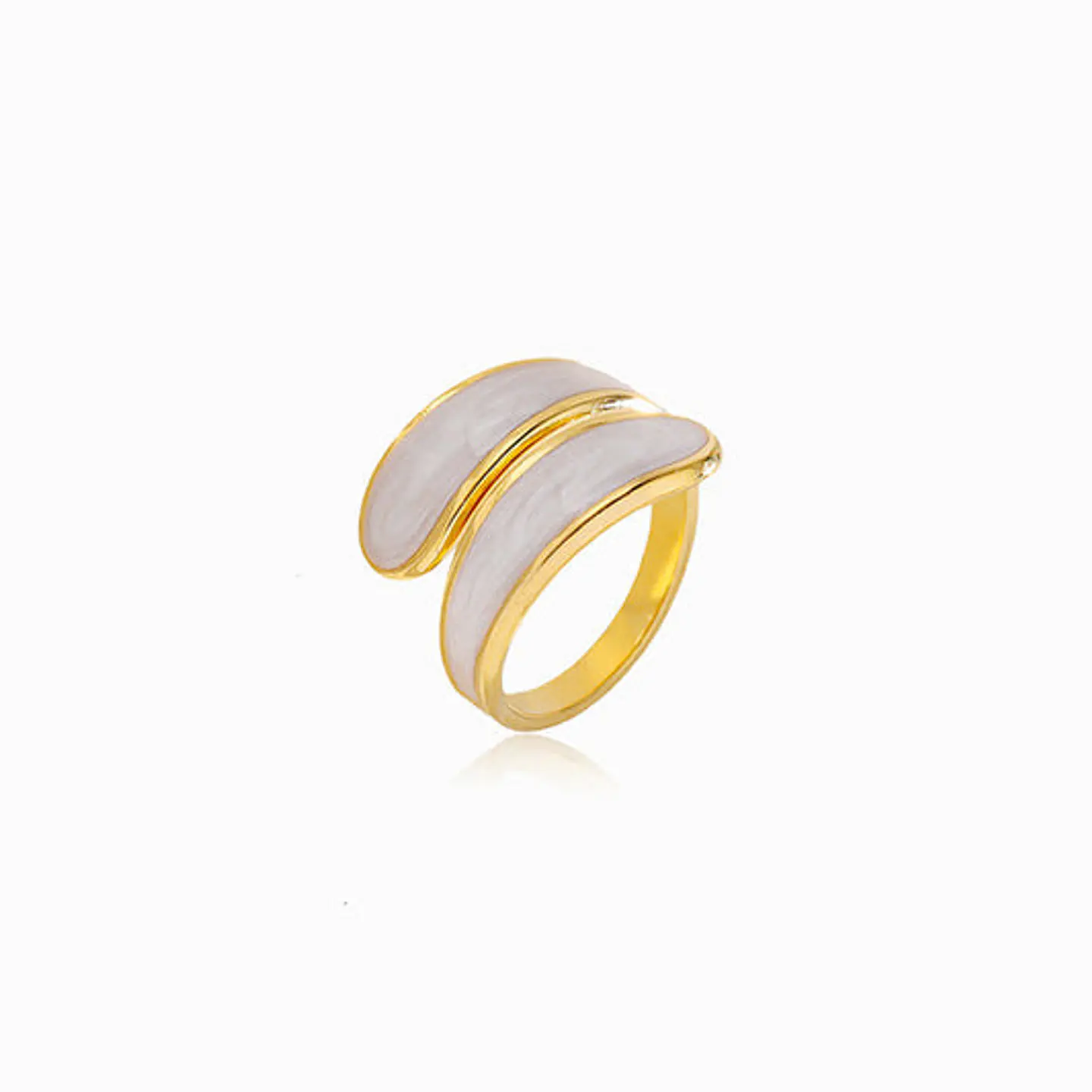 Bague Simple Belle en Acier Inoxydable 1