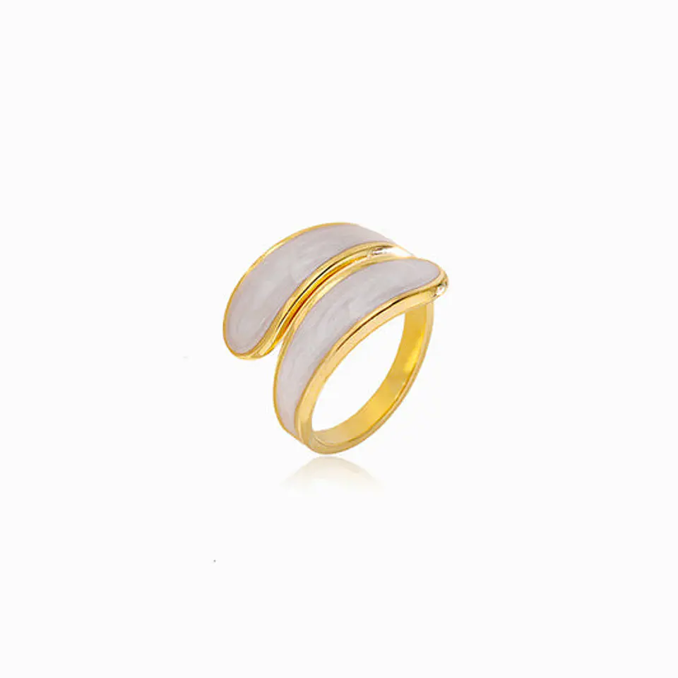 Bague Simple Belle en Acier Inoxydable 1