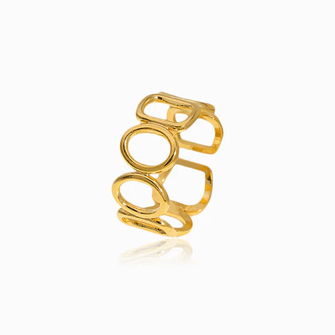 Bague Étincelante Simple – Acier Inoxydable