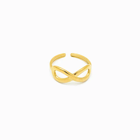 Bague Simple en Acier Inoxydable, Élégante