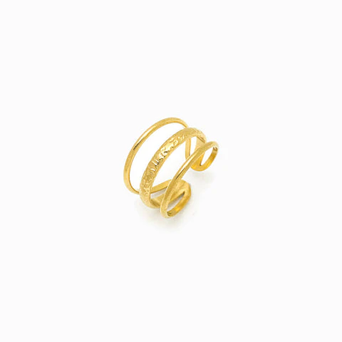Bague Chic en Acier Inoxydable – Simple