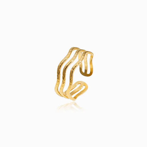 Bague Délicate en Acier Inoxydable – Simple