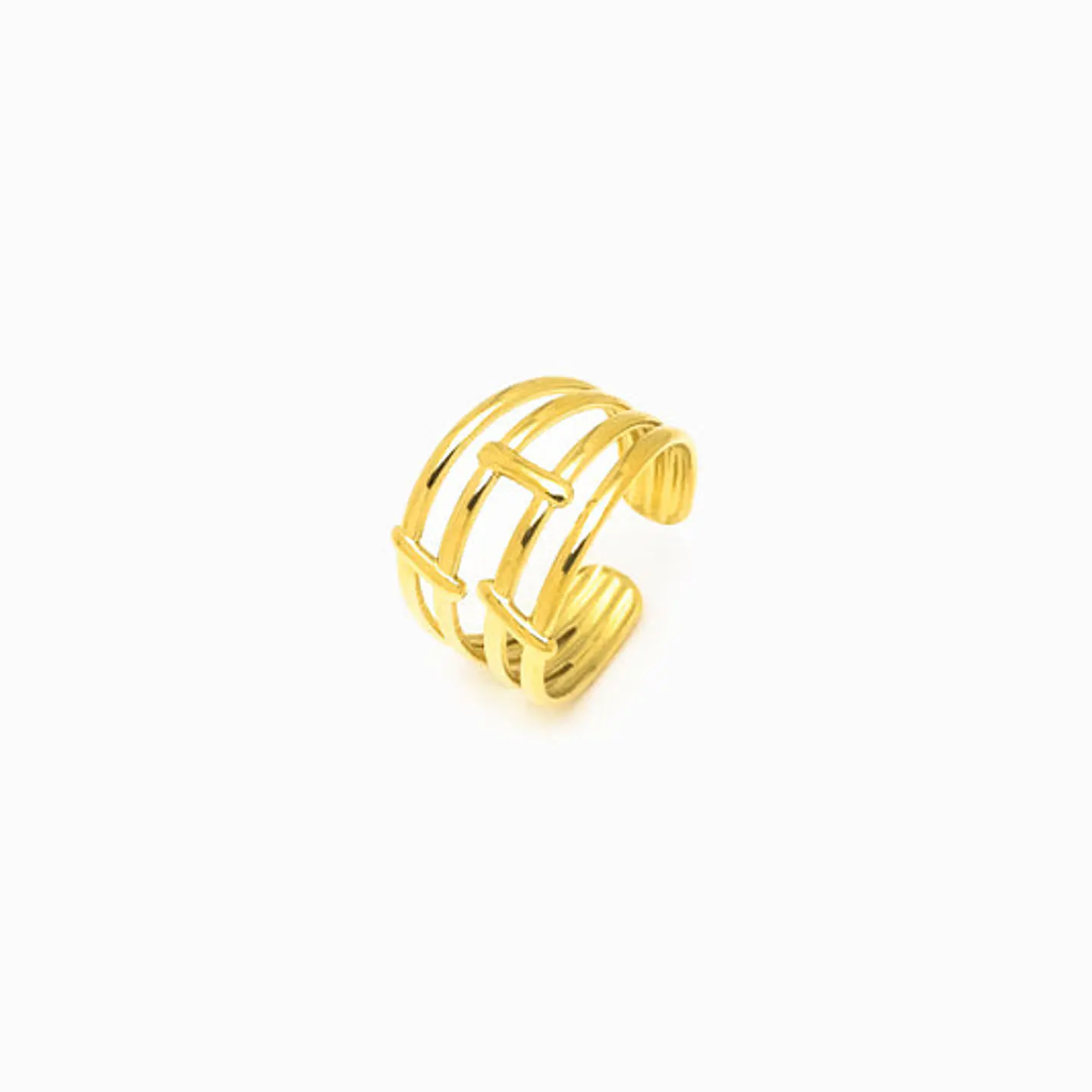 Bague Épurée Simple – Acier Inoxydable 1