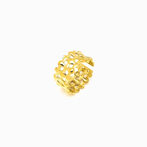 Bague Simple en Acier Inoxydable, Polie
