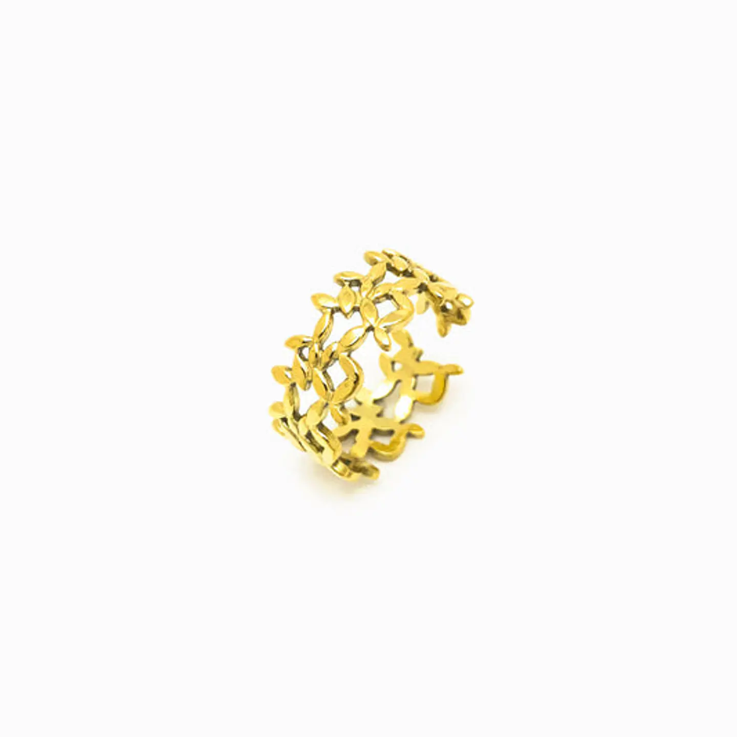 Bague Moderne Belle en Acier Inoxydable 1