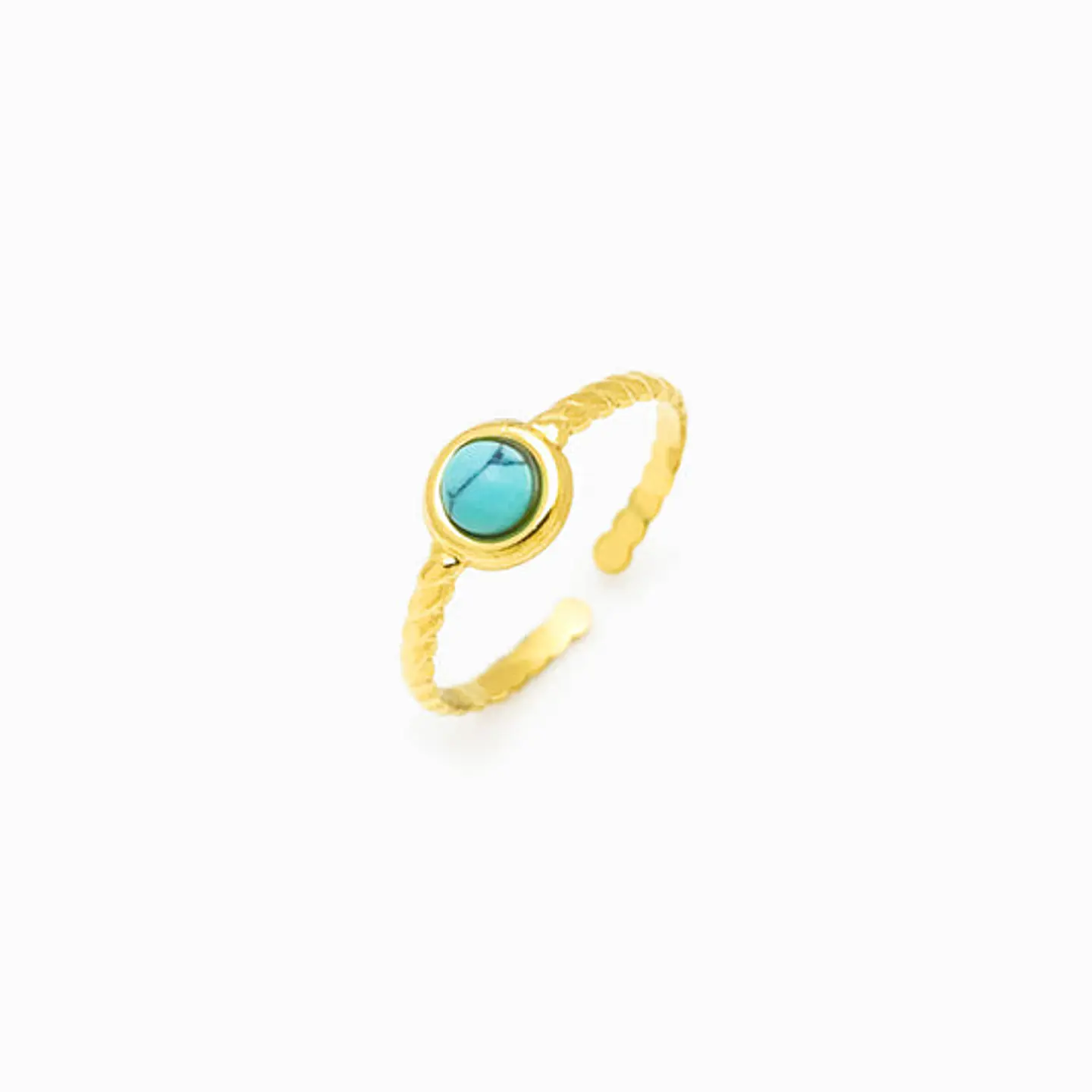Bague Pierre Belle en Acier Inoxydable 1