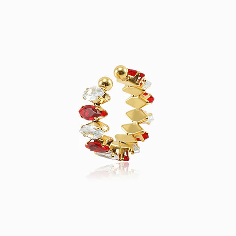 Bague Zircone en Acier Inoxydable, Élégante
