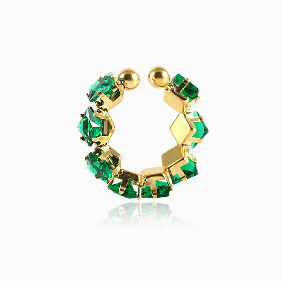 Bague Chic en Acier Inoxydable – Zircone 1