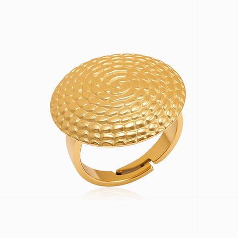 Bague Étincelante Affirmée – Acier Inoxydable 17.2mm