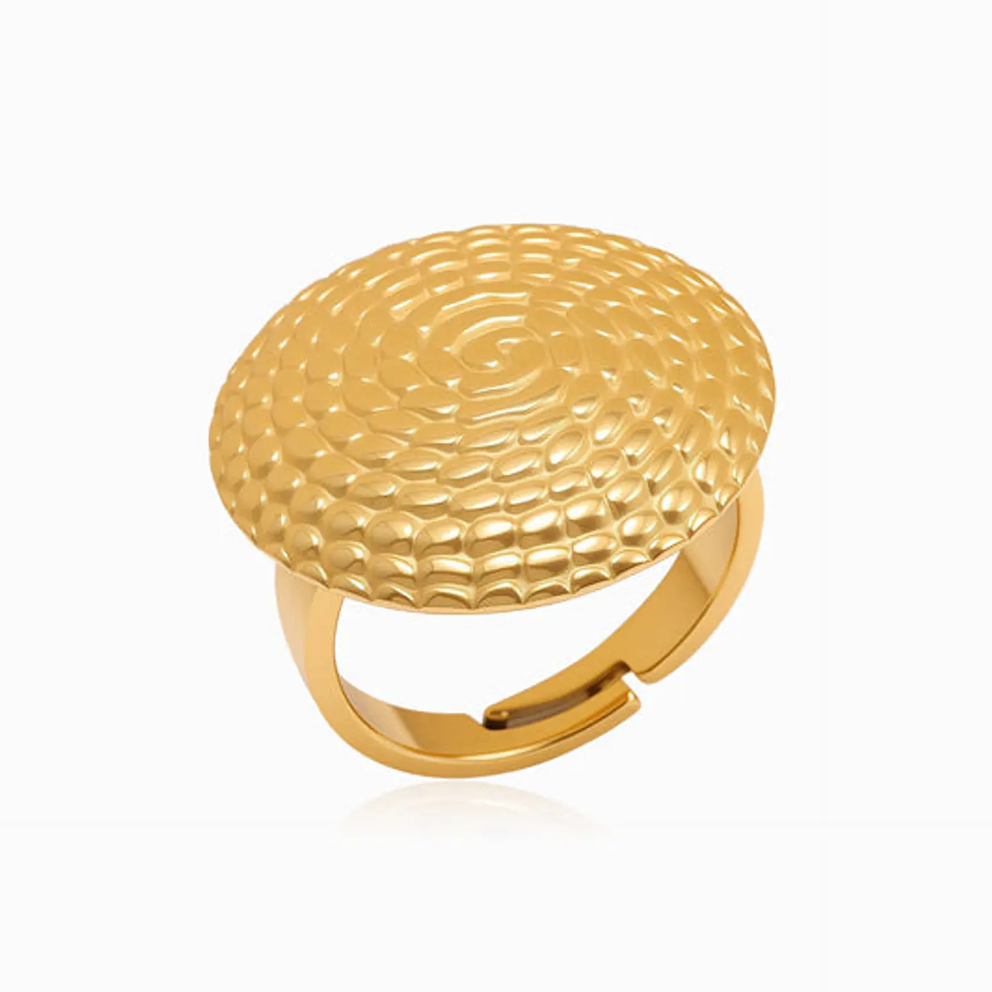Bague Étincelante Affirmée – Acier Inoxydable 17.2mm 1
