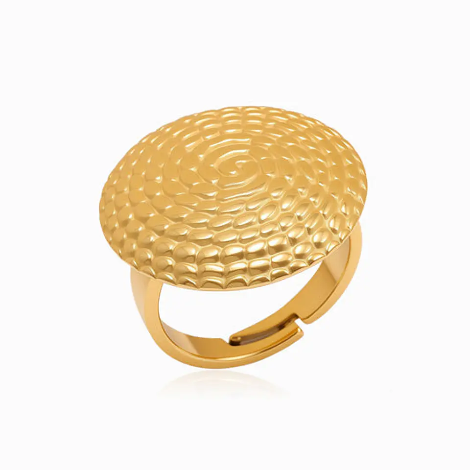 Bague Étincelante Affirmée – Acier Inoxydable 17.2mm 1