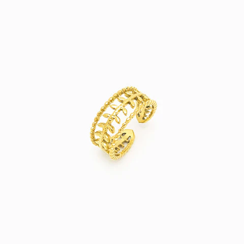 Bague Audacieuse Simple – Acier Inoxydable