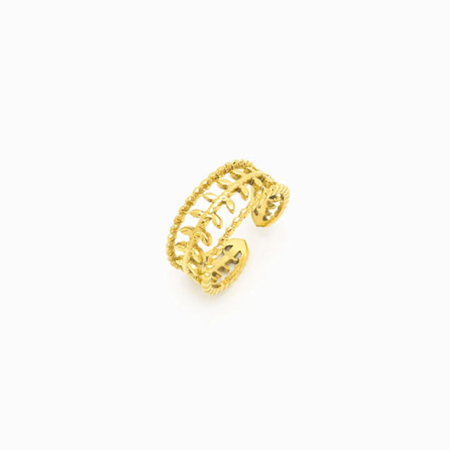 Bague Audacieuse Simple – Acier Inoxydable 1