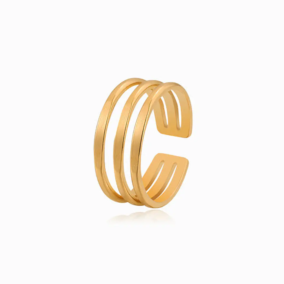 Bague Simple en Acier Inoxydable, Royale 1