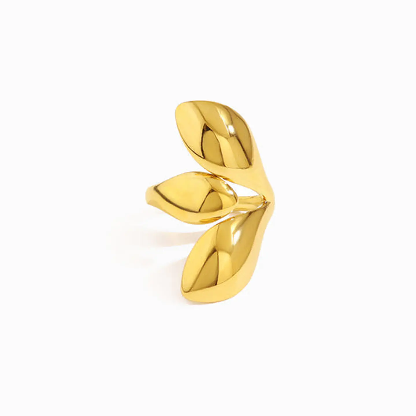 Bague Tendance en Acier Inoxydable – Géométrique 1
