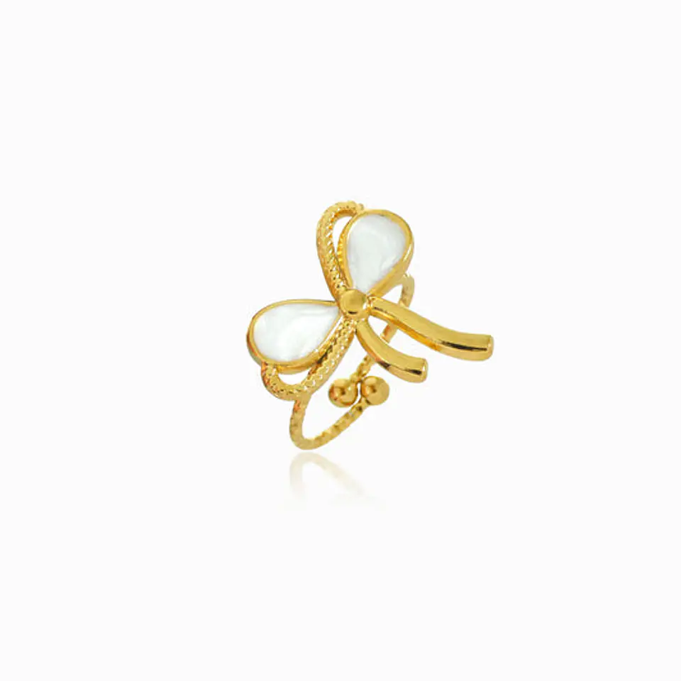 Bague Nœud Belle en Acier Inoxydable 1