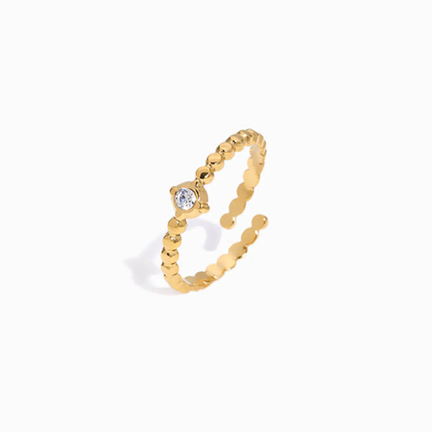 Bague Minimaliste en Acier Inoxydable, Élégante 1