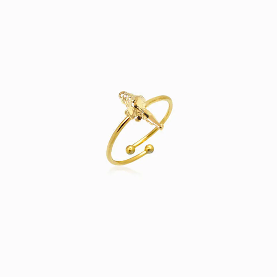 Bague Minimaliste Été Belle en Acier Inoxydable 1