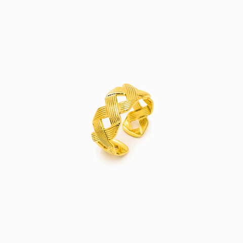 Bague Nœud Celtique Belle en Acier Inoxydable